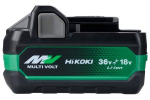 HiKOKI、電動工具用マルチボルト蓄電池が耐水性アップしてリニューアル