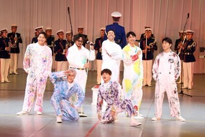 GENERATIONS、「自衛隊音楽まつり」にサプライズ出演 『テッパチ!』主題歌披露に会場沸く