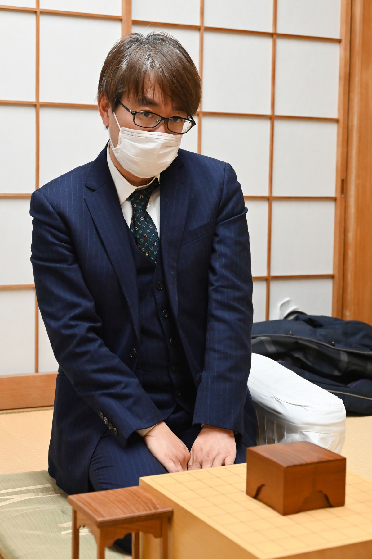 ファン待望のタイトル戦を自らの手で実現した羽生九段（提供：日本将棋連盟）