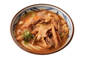 丸亀製麺、TOKIO松岡との共同開発「俺たちの豚汁うどん」を期間限定発売