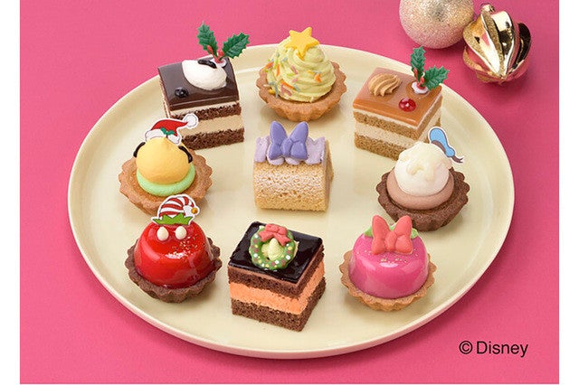 ミッキー フレンズが9つの可愛いプチケーキに 銀座コージーコーナーが ディズニー クリスマス コレクション発売 マイナビニュース
