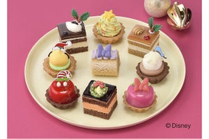 ミッキー＆フレンズが9つの可愛いプチケーキに♪　銀座コージーコーナーが、＜ディズニー＞クリスマス・コレクション発売