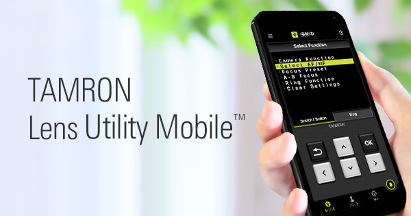 TAMRON Lens Utility Mobile