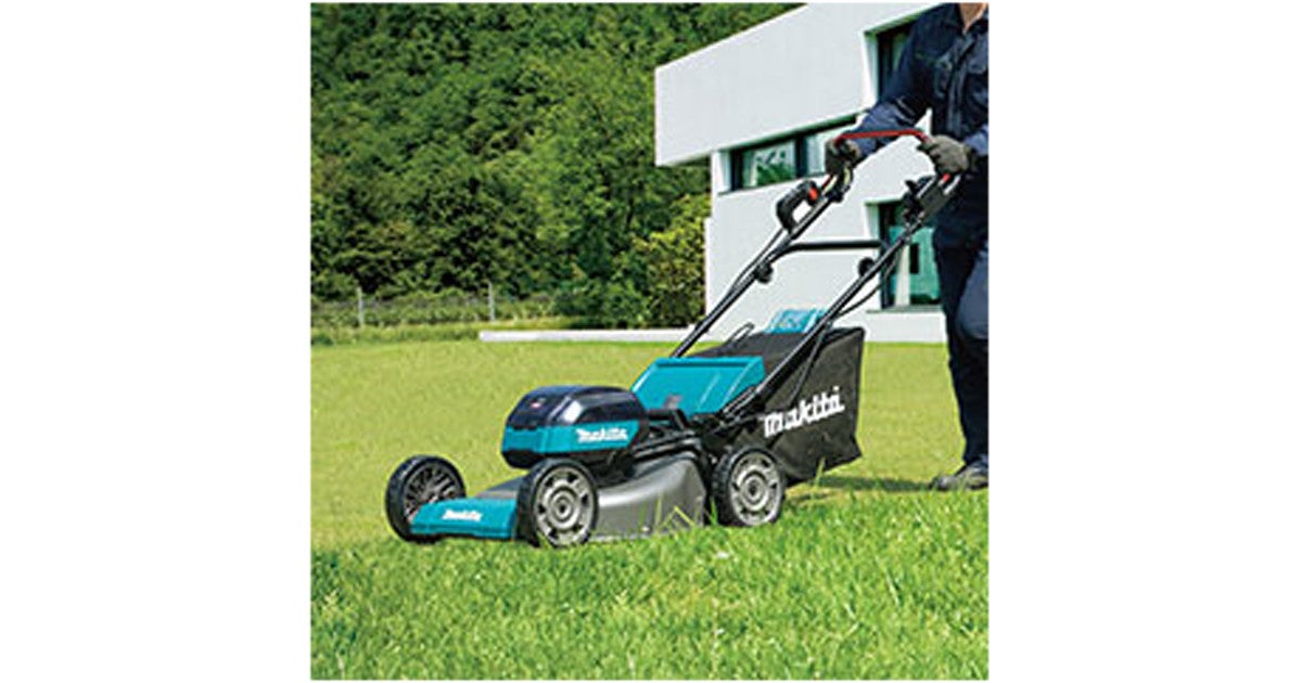 マキタ、パワフルに刈り取る40Vmaxバッテリー対応の芝刈り機：マピオン