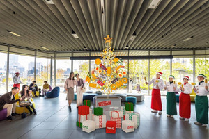 【OMO7大阪で串づくし!】94本の串カツが飾られたツリーも登場「串カツクリスマス」