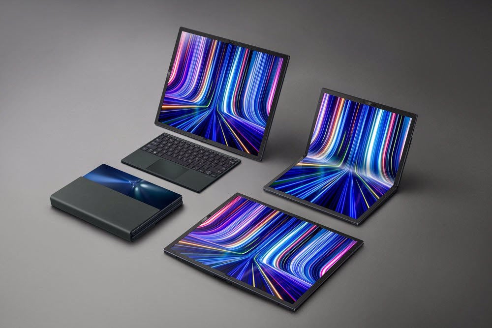 17.3型の大画面を折りたためるPC「Zenbook 17 Fold OLED」、約65万円で発売 マイナビニュース