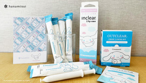 腟洗浄器「インクリア」のハナミスイ、シナモロールとコラボ-生理期間のストレスや負担軽減のきっかけに