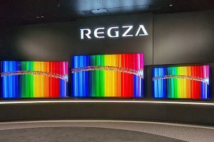 REGZA '22年モデル「AirPlay2」対応、iPhoneなどでストリーミング可能に