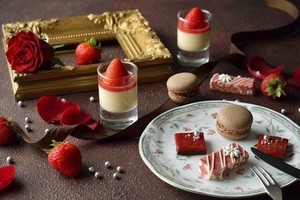 苺で楽しむバレンタインはいかが？　「ストロベリー＆チョコレートアフタヌーンティー」スタート