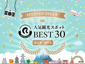 2022年の人気観光スポット・ベスト30。東日本1位は「ひたち海浜公園」、西日本は?