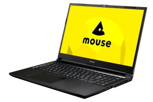 マウスコンピューター、GeForce MX550搭載で15.6型ノートPC「mouse K5」を刷新