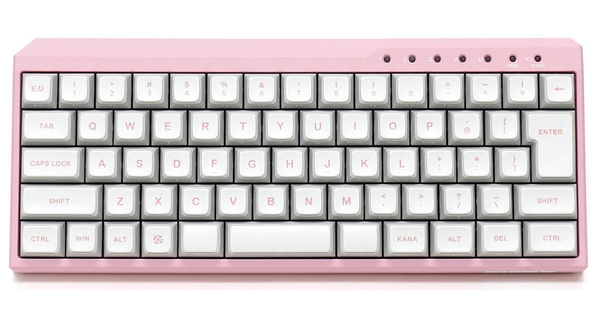 FILCO「Majestouch MINILA-R Convertible」、イチゴとミルクの2色を