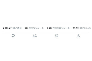 Twitter「他人のツイートの閲覧数」を表示開始、ネットでは賛否の声