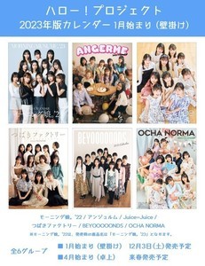 発売前重版で話題! 「ハロー! プロジェクト2023年版カレンダー」発売記念パネル展が開催中! 