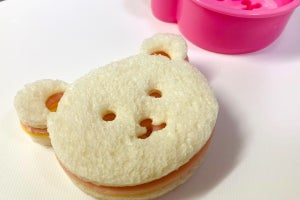 【かわいすぎる!】キャンドゥの『食パン用抜き型セット』でクマさんサンドイッチが作れちゃう!