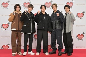 キンプリ、5人体制最後の紅白へ「迫力のあるパフォーマンスができたら」