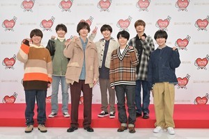 なにわ男子、今年を漢字一文字で表現　大西流星は“輝”「これからも磨いていけたら」