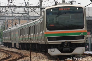 JR東日本、高崎線・両毛線直通列車を減便 - 下りは深夜の3本のみに
