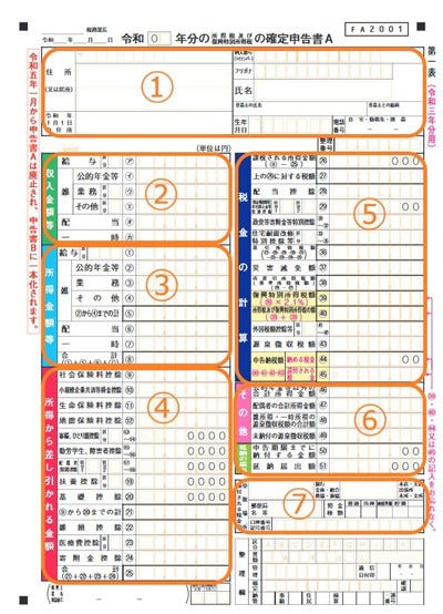 2022年確定申告書の書き方、記入例を徹底解説 - 2022年確定申告完全