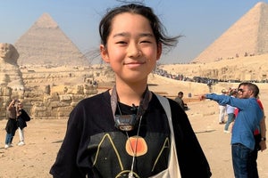 古代文明愛する小6、夢のエジプト初上陸で涙…世界遺産非公開エリア潜入