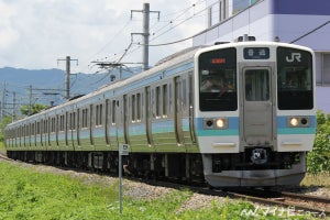JR東日本、中央本線甲府～小淵沢間で上り20～22時台の運転間隔改善