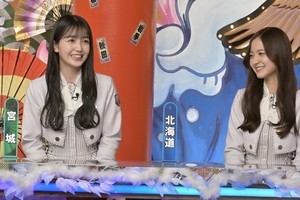 乃木坂46・久保史緒里＆金川紗耶、大喜びで新潟の寿司試食