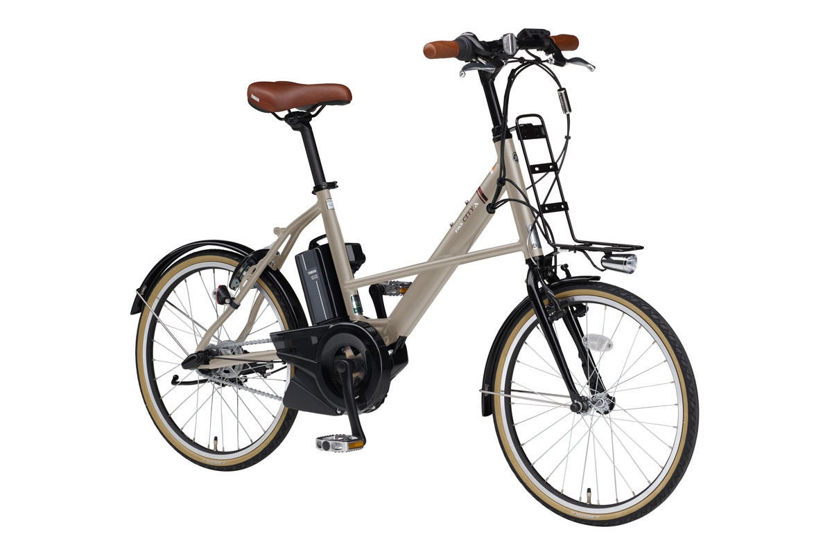 ヤマハの軽量20型電動自転車「PAS CITY-C／X」、表示パネルが操作性