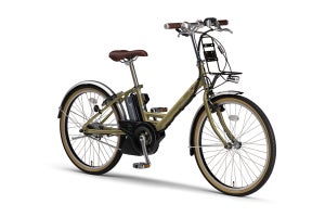 ヤマハ発動機、レトロスポーティな電動アシスト自転車「PAS CITY-V」から2023年モデル