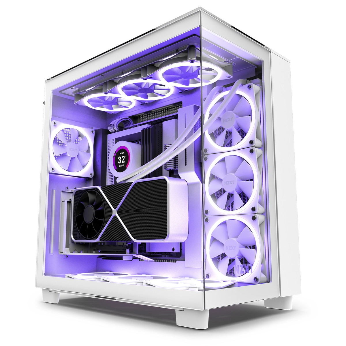 NZXT、支柱を取り払って2面フルガラスのPCケース「H9 Elite / Flow