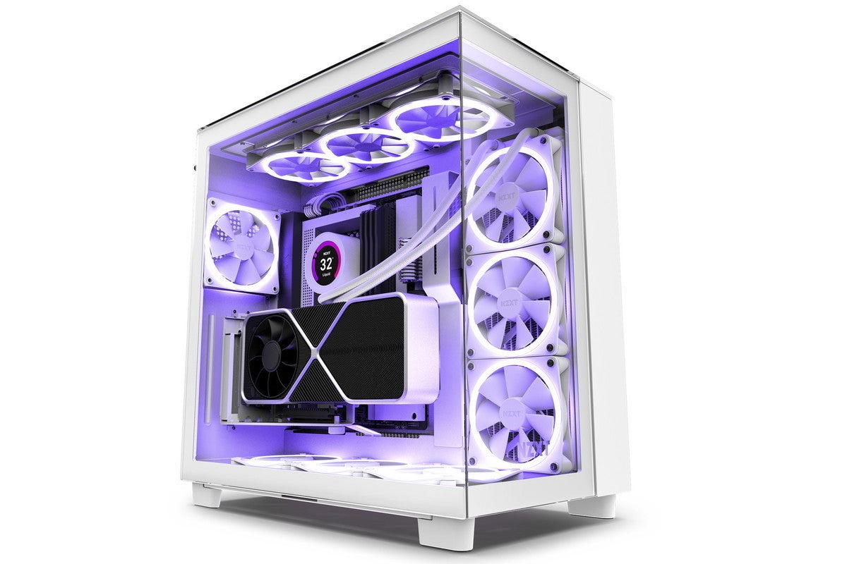 NZXT、支柱を取り払って2面フルガラスのPCケース「H9 Elite / Flow