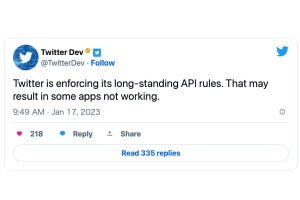 Twitter、サードパーティ製クライアントの障害に初言及、API規則厳守を求める