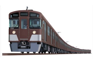 西武鉄道2000系「武蔵野鉄道デハ5560形」カラーに - 1/24から運行