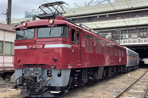 JR東日本「大宮操車場入換見学会」EF81形・カヤ27形・185系撮影も