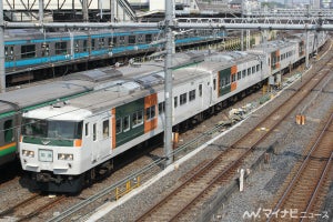 JR東日本、185系の臨時特急「あしかが大藤まつり号」4・5月に運転