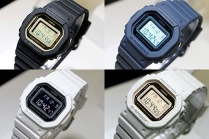 G-SHOCK、スクエアモデル「DW-5600」を小型薄型化した「GMD-S5600」