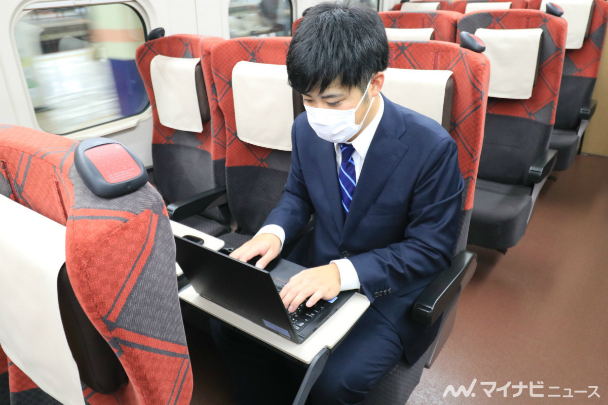 JR東日本など「新幹線オフィス車両」が全席指定の「TRAIN DESK」に