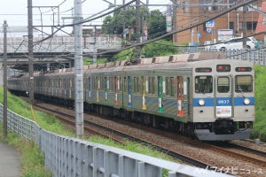 東急電鉄8500系が引退 - 8637F(青帯車)運用離脱、長津田車両工場へ