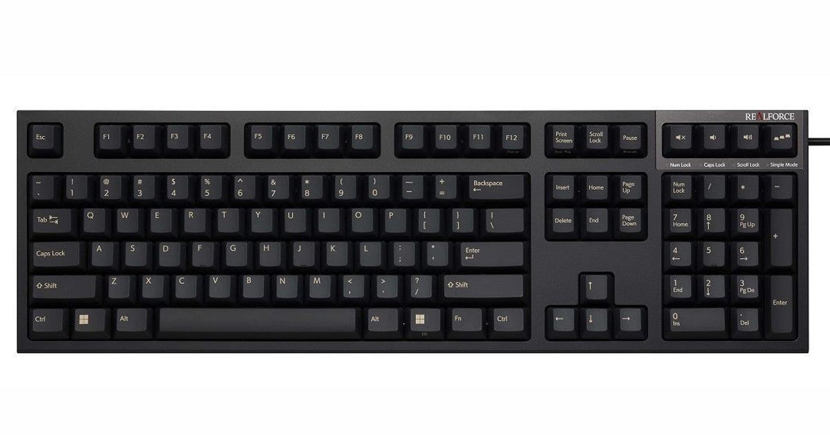 店長特典付 東プレ REALFORCE R3S KEYBOARD / R3SC31 | www.happychild.co