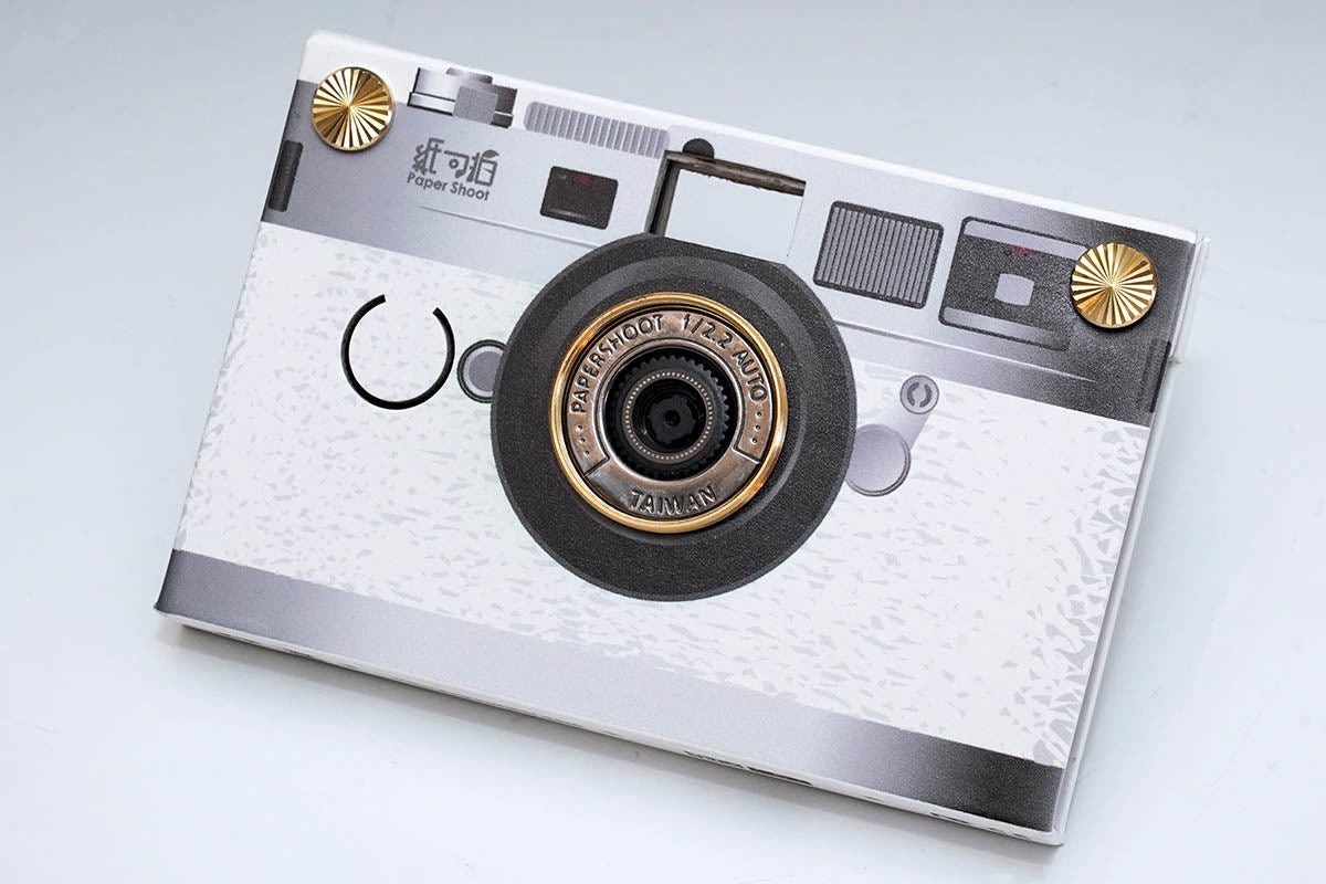 レンズ4つ付き】Paper shoot - デジタルカメラ