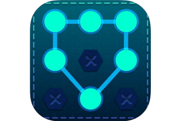 【毎日がアプリディ】並んだドットを一筆ガキで繋ぐパズルのiOS版！「Find A Way Puzzle」