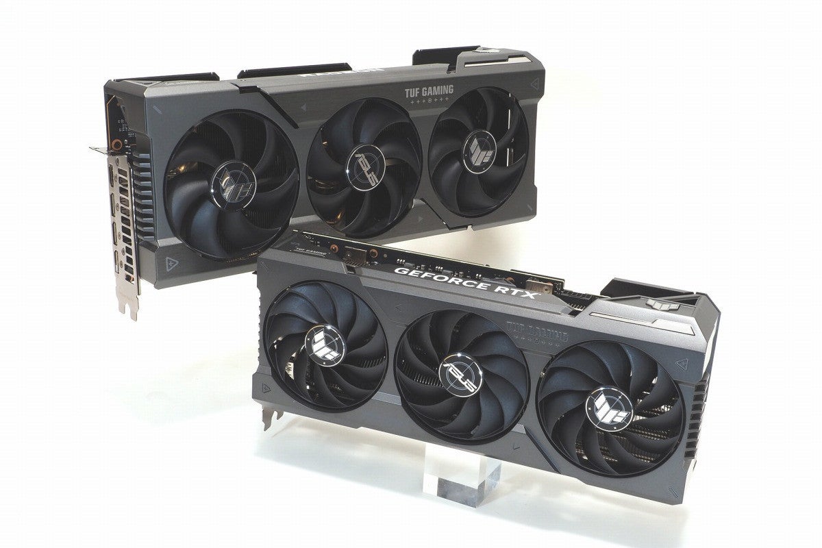 ASUSの高耐久「TUF」、GeForce RTX 4070＆Radeon RX 7900 XTの新型モデルを試してみた