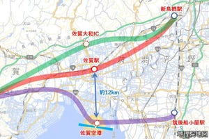 九州新幹線西九州ルート、佐賀空港経由は困難「幅広い議論」不調か