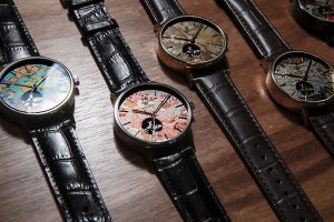 文字盤に和柄をデザインした腕時計「和　～mechanical watch～」発売