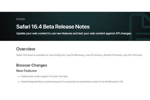 Apple標準ブラウザ「Safari」次期ベータ版がAV1コーデックに対応へ
