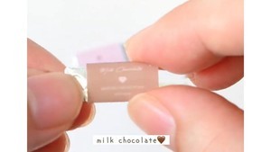 【えっ!?】本物みたいなミルクチョコ、砕かれた後の運命は…? - 「凄い! 」「ため息の出る可愛さ」