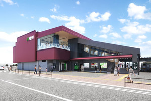 JR高麗川駅、新駅舎の使用開始 - 赤い屋根の旧駅舎は閉鎖、解体