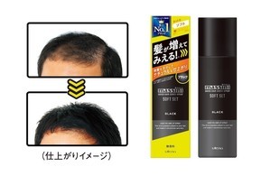 "髪が増えて見える"ヘアカバースプレーにナチュラルに仕上がるタイプが登場