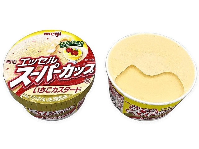 「明治 エッセル いちごカスタード」(172円)