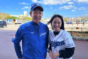 田中愛梨出演YouTube『野球いっかん!』、チャンネル登録者数10万人突破