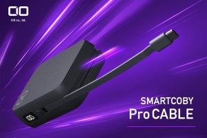 CIO、35W出力のケーブル一体型モバイルバッテリー「SMARTCOBY Pro CABLE」